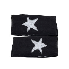 2000's Star Knitted Fingerless Gloves