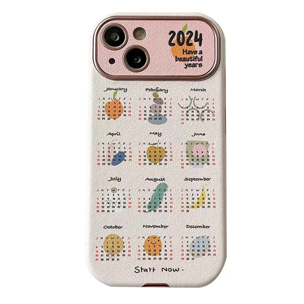 2024 Calendar iPhone Case