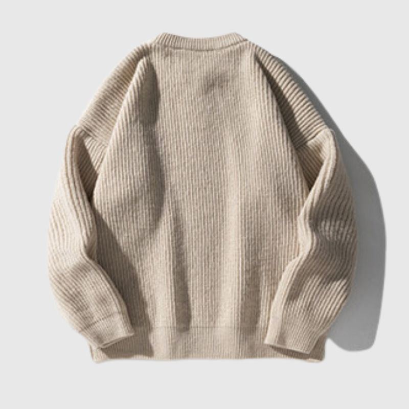 Heavy Weight Texture Knit Pullover