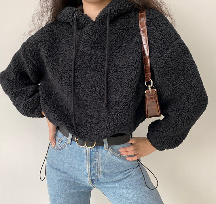 Lambswool Drawstring Pullover