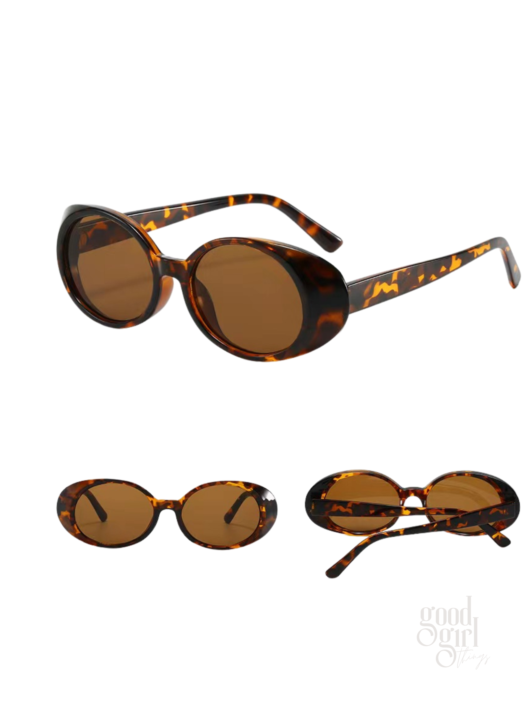 Viana Oval Sunglasses