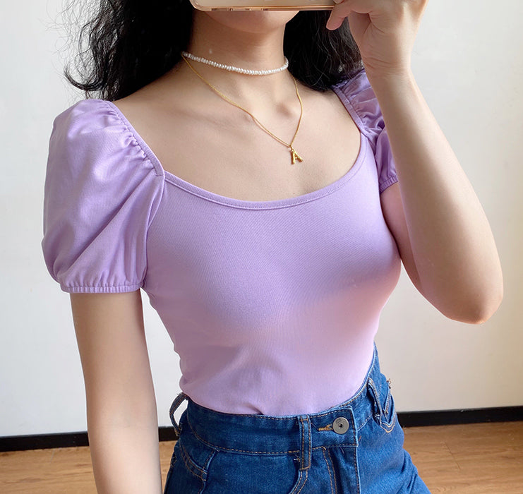 Italian Bubble Sleeve Top