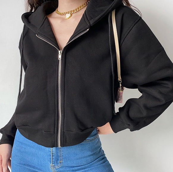 All Casual Zip Up Hoodie