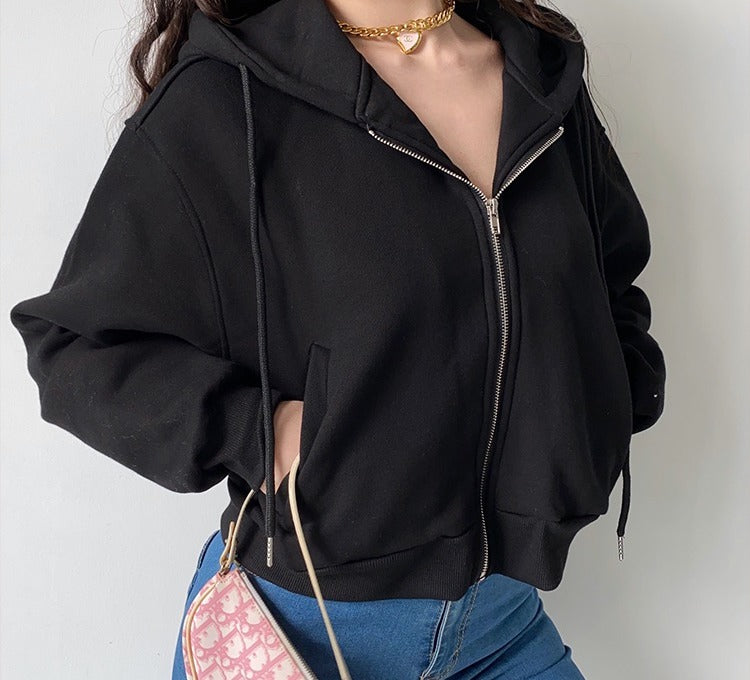 All Casual Zip Up Hoodie