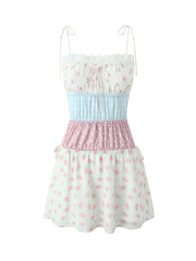 Samone Patchwork Mini Dress