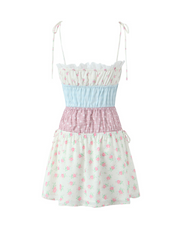 Samone Patchwork Mini Dress