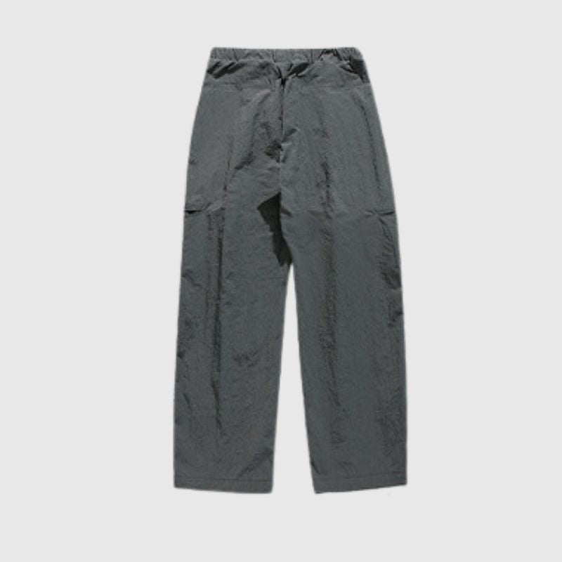 Water-Repellent Belted Yamamoto Pants