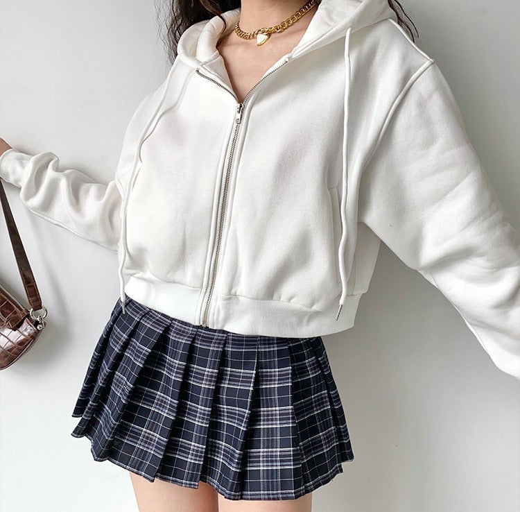 All Casual Zip Up Hoodie