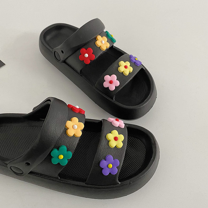 Colorful Flower Sandals