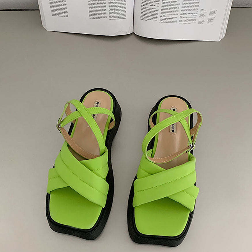 Vintage Cross Sandals