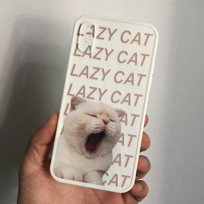 2.0 Lazy Cat iPhone Case