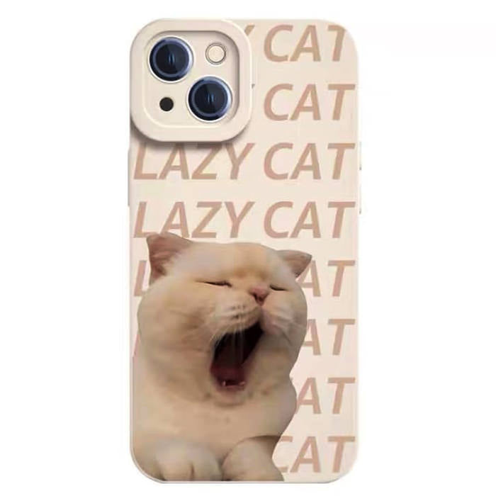 2.0 Lazy Cat iPhone Case