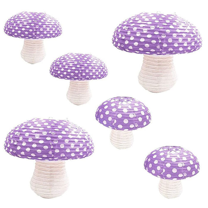 2.0 Mushroom Paper Lanterns