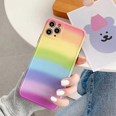 2.0 Pastel Rainbow iPhone Case