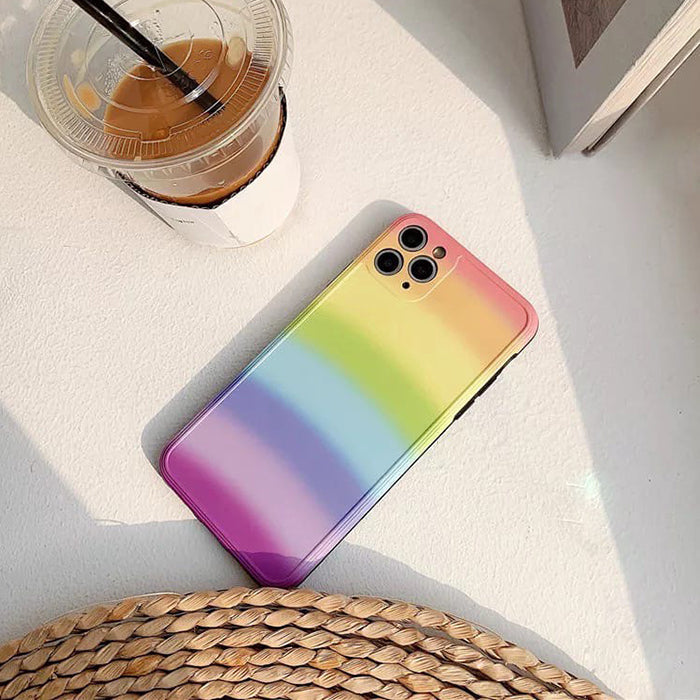 2.0 Pastel Rainbow iPhone Case