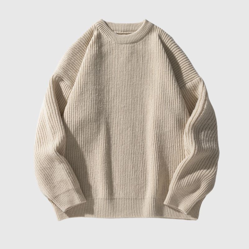 Heavy Weight Texture Knit Pullover