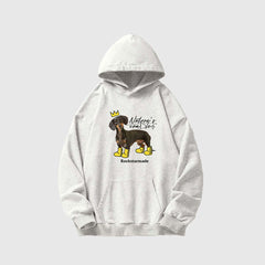 Dog Crown Graphic Hoodie