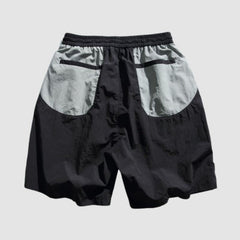 Patchwork Cargo Shorts