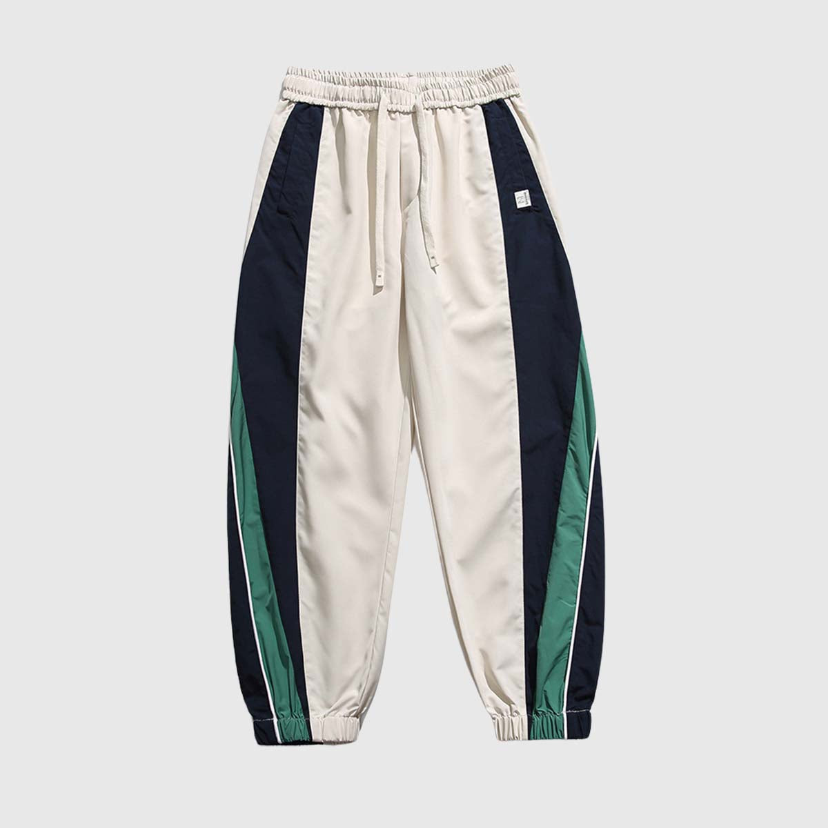 Contrast Panel Jogger Pants