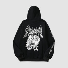 Dark Style Skull Line Hoodies