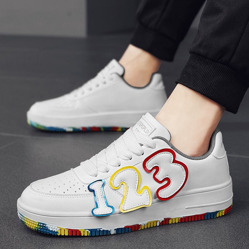 Casual Digital Print Sneakers