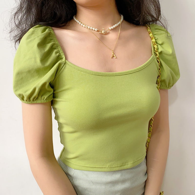 Italian Bubble Sleeve Top