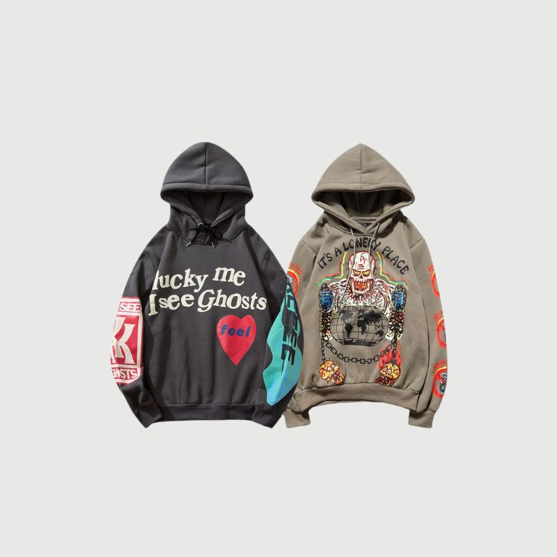 Foamy Love Letter Graffiti Hoodie