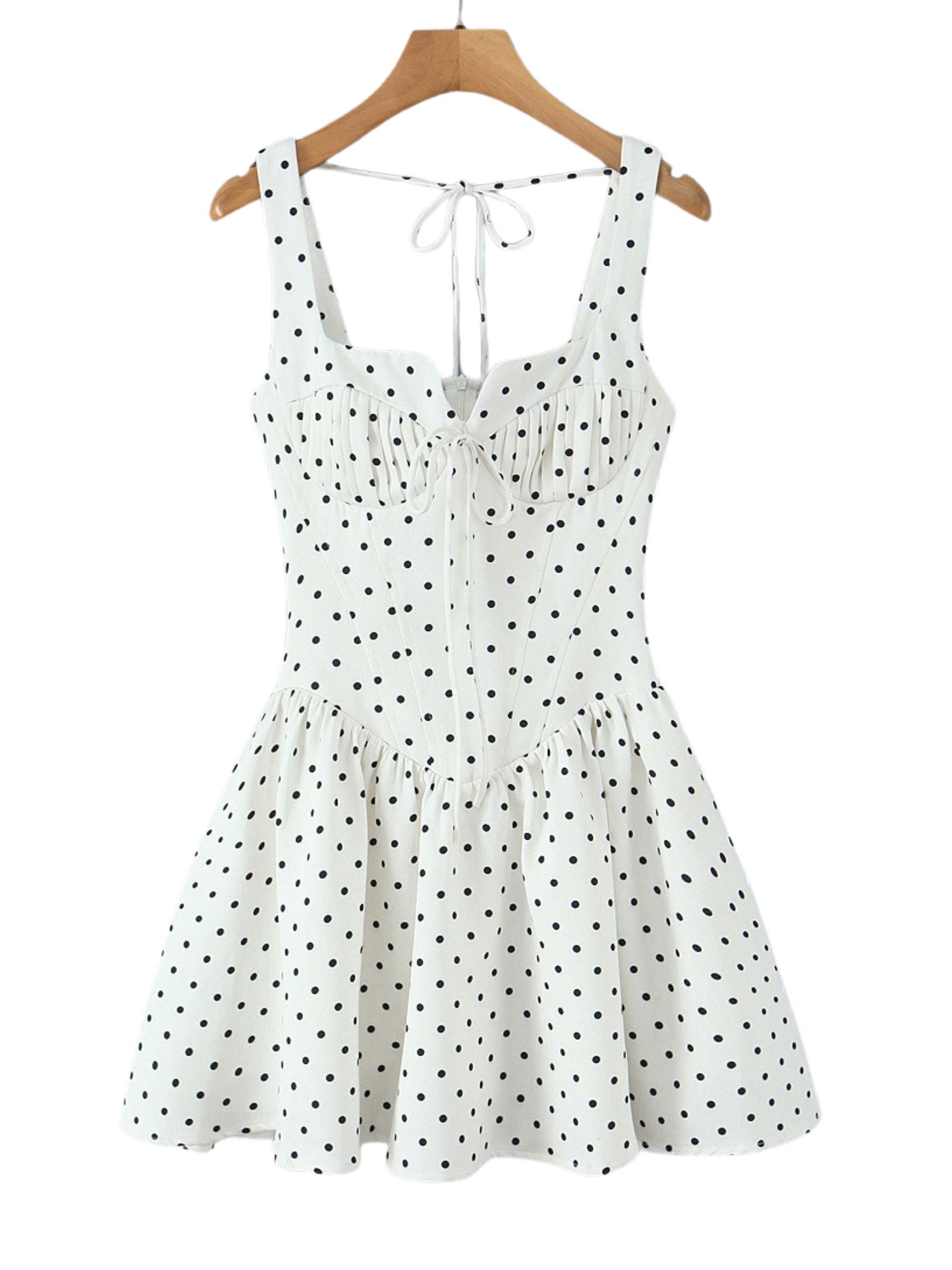 Mia Polka Dot Vintage Mini Dress