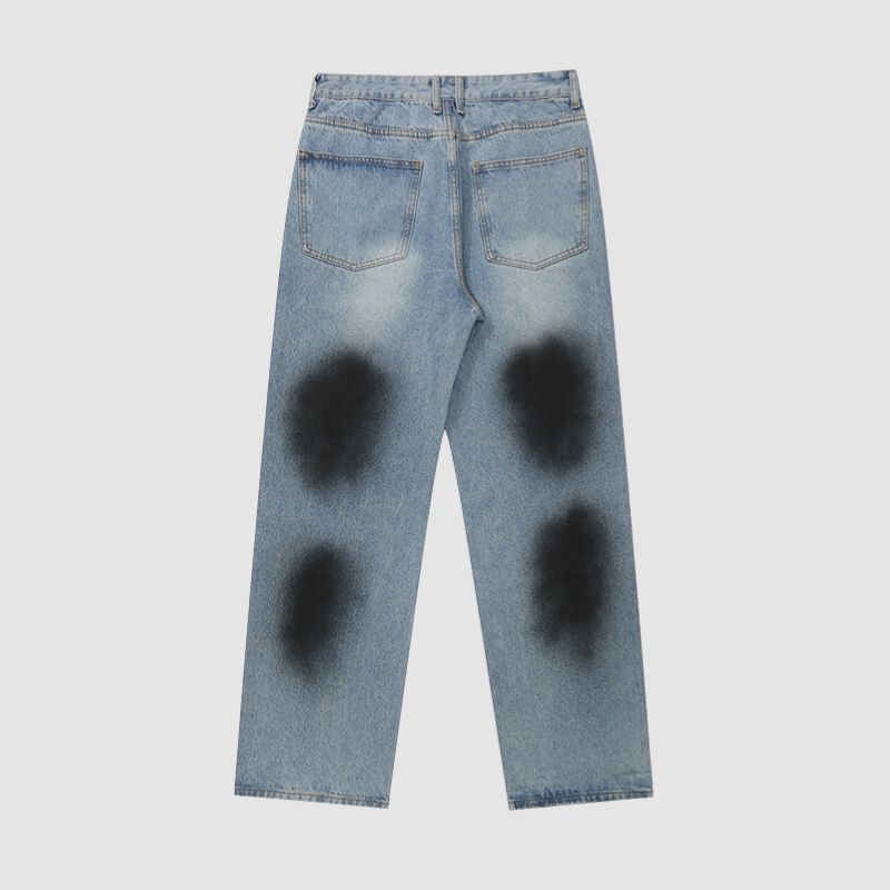 Dirty Fit Wash Stright Leg Jeans