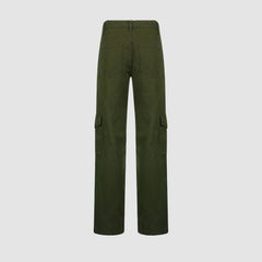 Pocket Patch Painted Design Cargo Pants