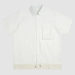 Drawstring Hem Solid Shirts