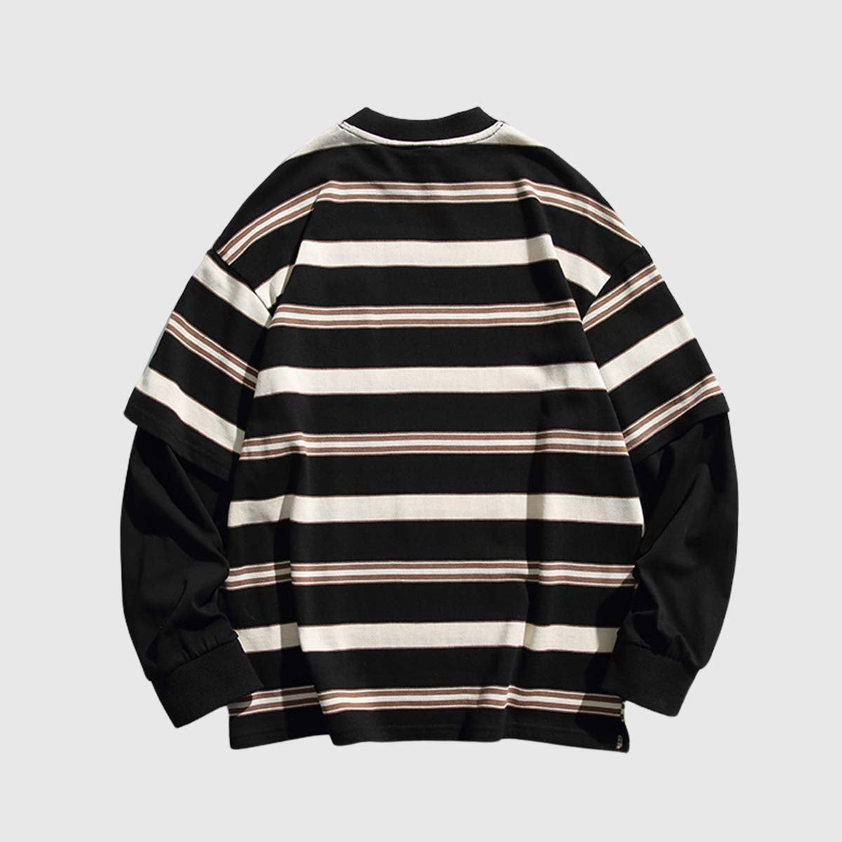 Layered Striped Cityboy Sweatshirt