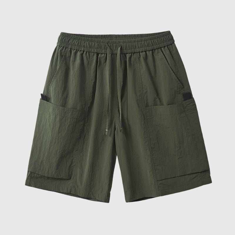 Comfy Solid Cargo Shorts