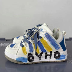 Graffiti Platform Sneakers