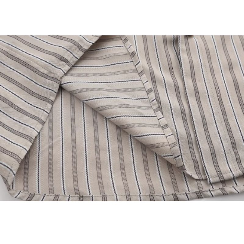 Vintage Vertical Striped Shirt