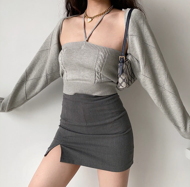 Deja Vu Knit 2-Piece Set