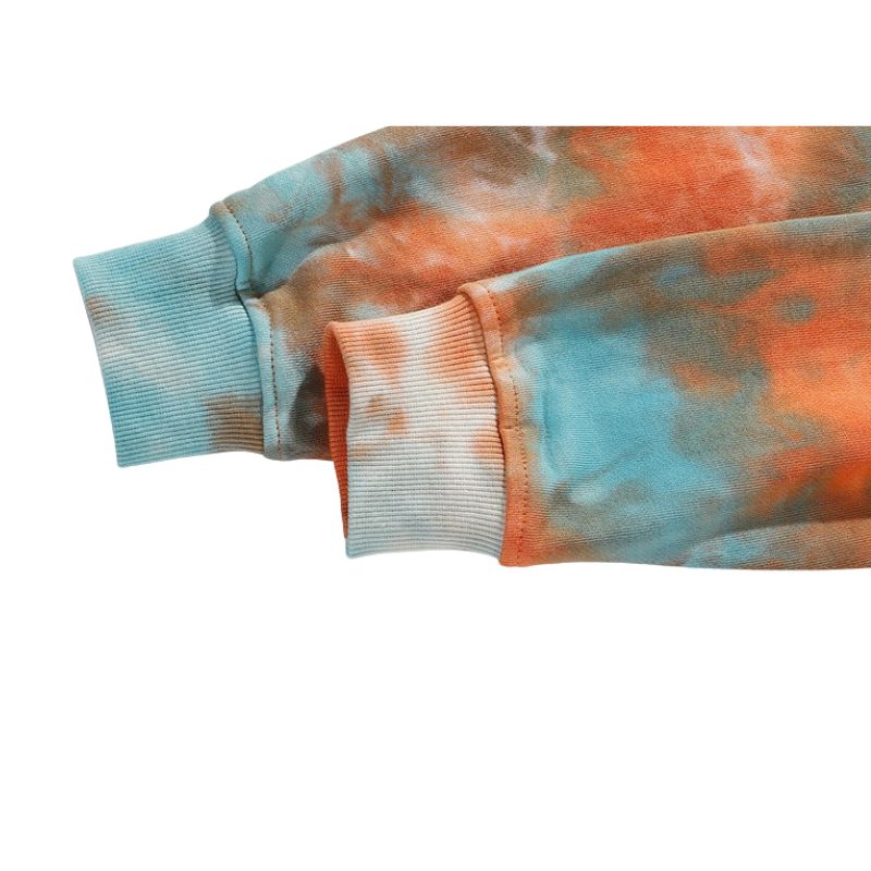 Hip-Hop Tie-Dye Hooded Sweatshirt