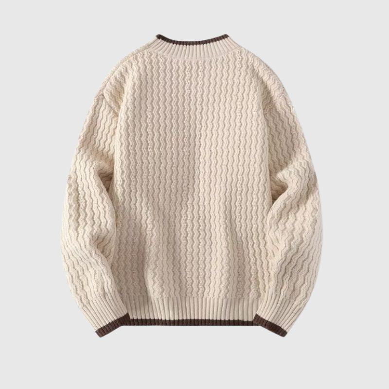 Laid-back Vibe Loose Knit Sweater