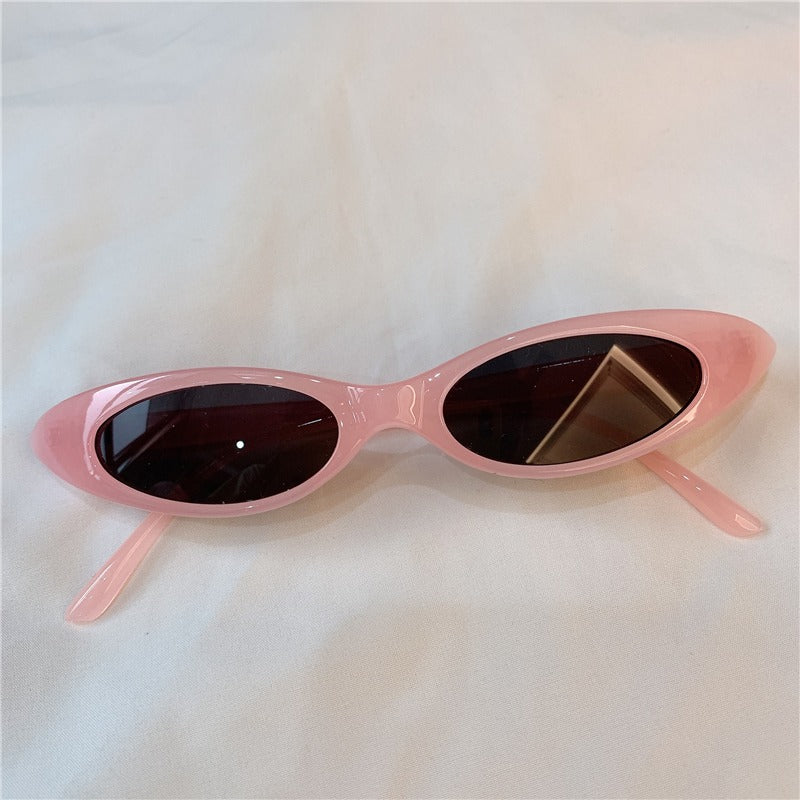 Pink Retro Sunglasses