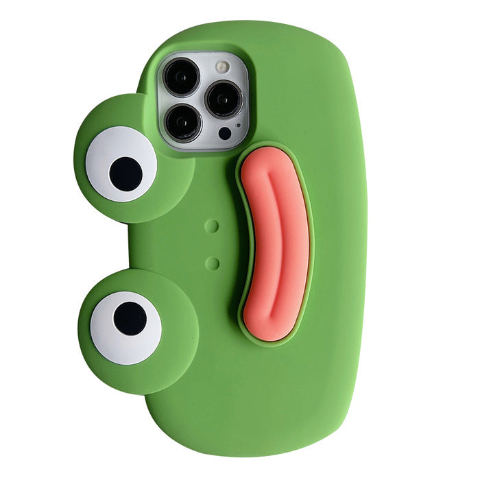 3D Frog iPhone Case