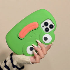 3D Frog iPhone Case