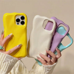 Glossy Aesthetic 3D iPhone Case