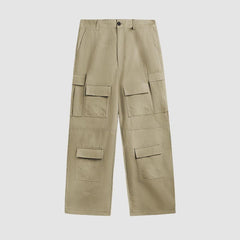 Casual Loose Multi Pocket Patch Cargo Pants