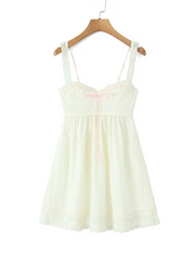 Hannah Lace Detailed Mini Dress