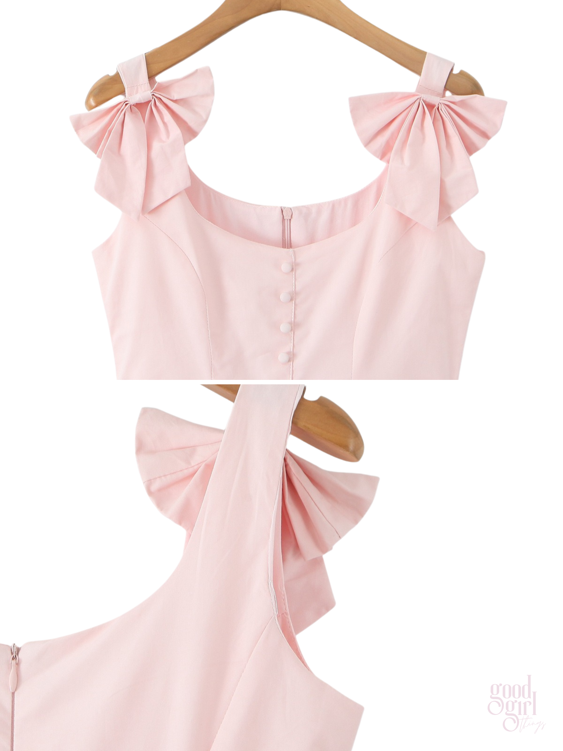 Sahara Bow Strap Mini Dress