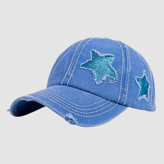 Distressed Star Baseball Cap