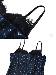 Nika Floral Lace Trim Camisole