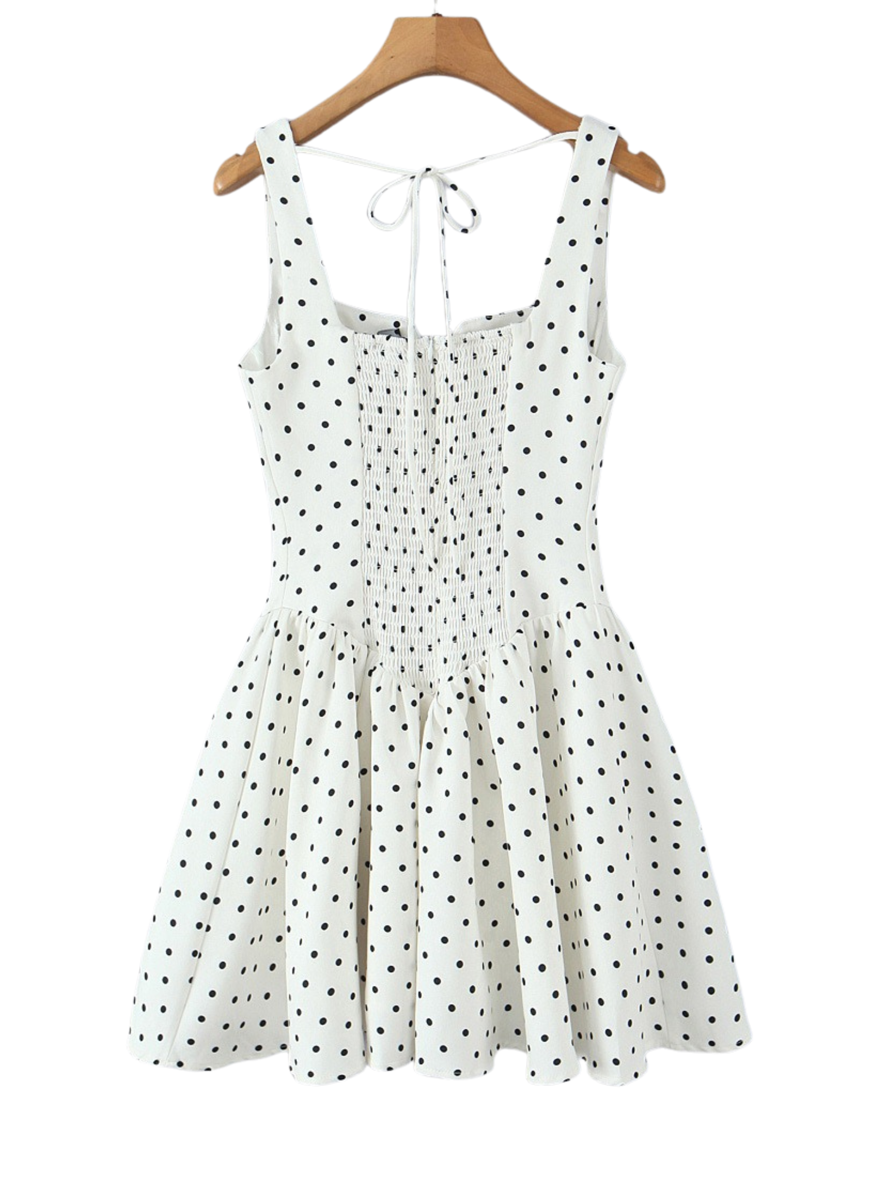 Mia Polka Dot Vintage Mini Dress