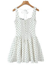 Mia Polka Dot Vintage Mini Dress