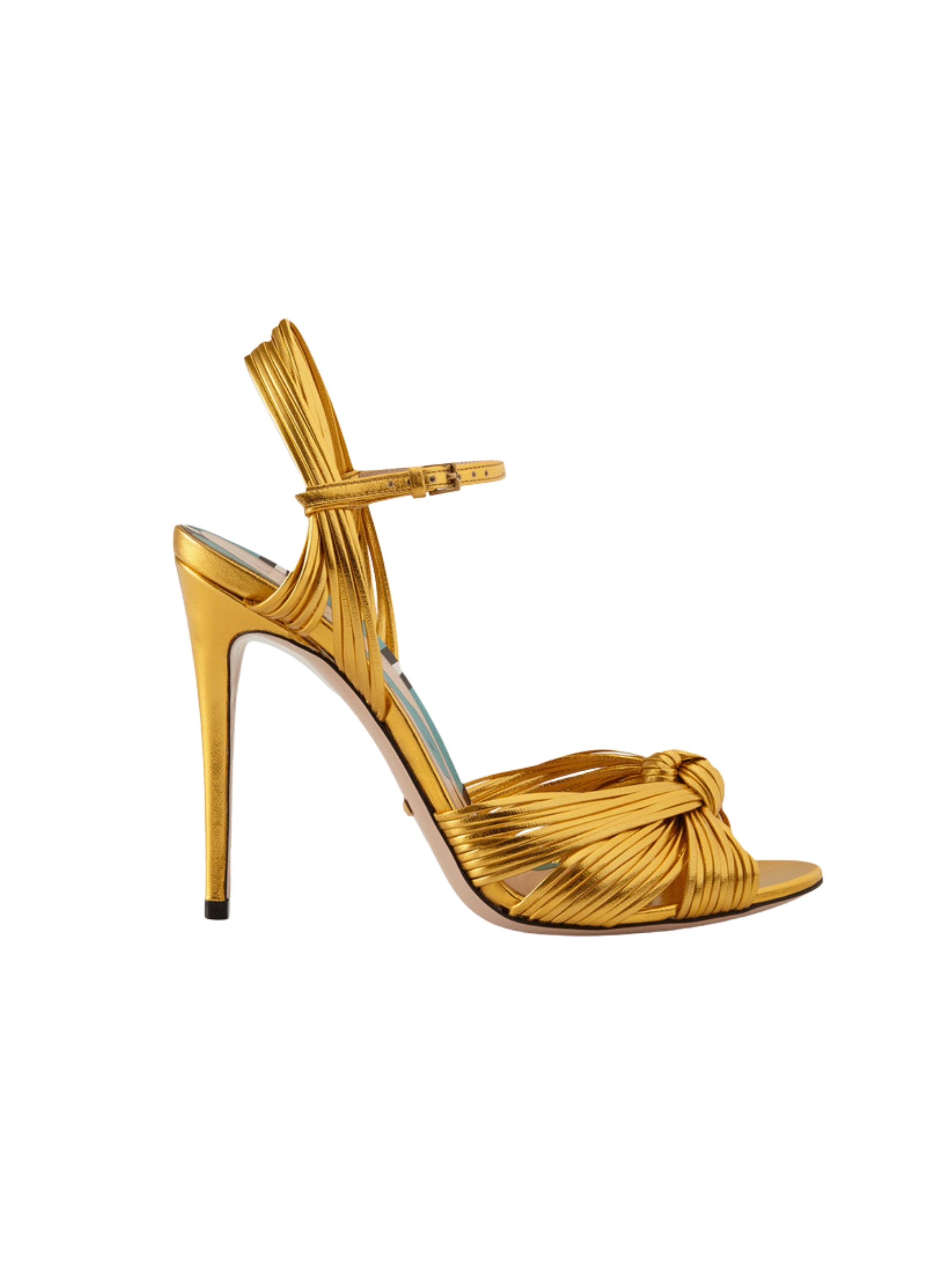 Indiana Metallic High Heel Sandals